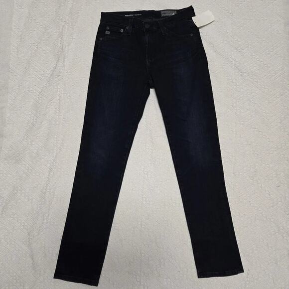 AG Contour 360° Prima Ankle Cigarette Leg Sz 24 NWT Dark Wash - Picture 2 of 7